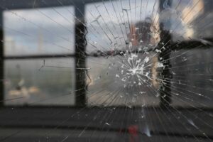 Cracked window