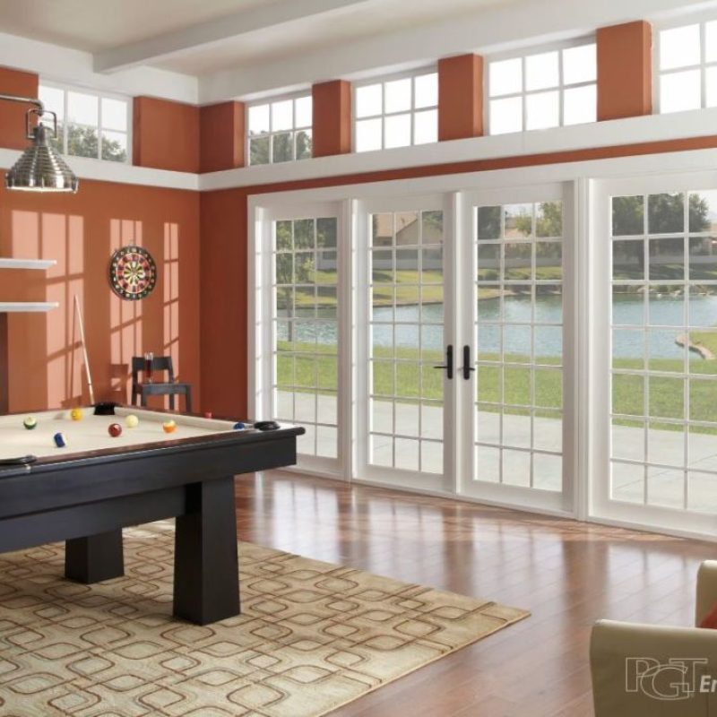 Window replacement group French impact doors